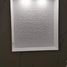 Łazienki poswietlane zabudowy