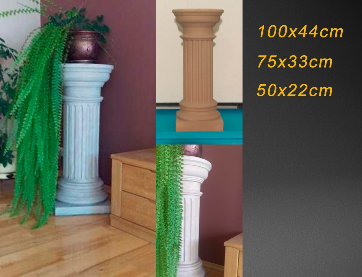 Przykład kolumn z kanelami