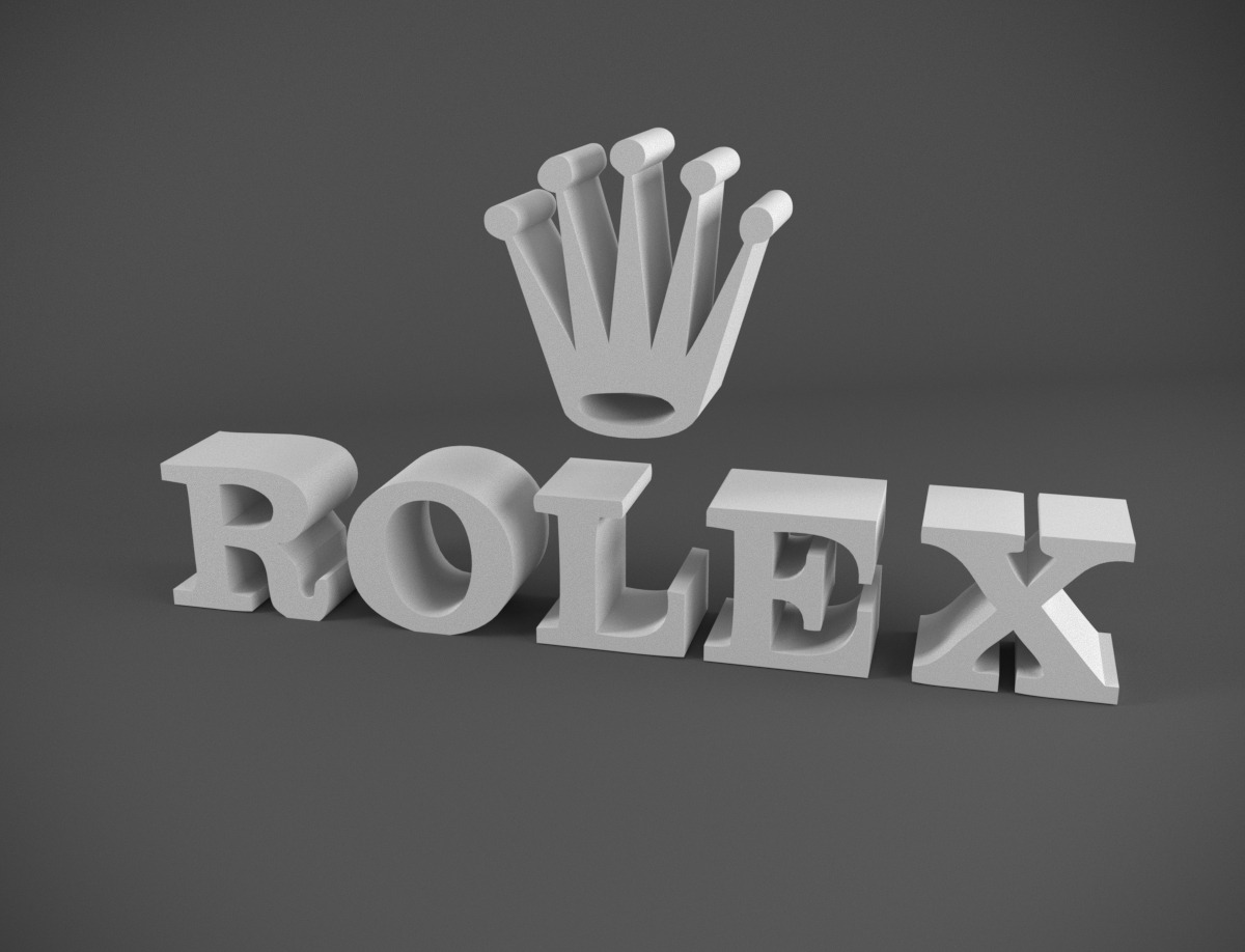 Przykład logotypu przestrzennego