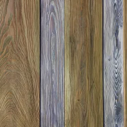 Elewacje z drewna postarzanego