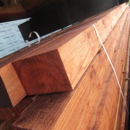 Płatwie, krokwie, murłaty, słupy