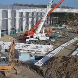 Rozbudowa hali magazynowo-produkcyjnej w Biskupicach Podgórnych.