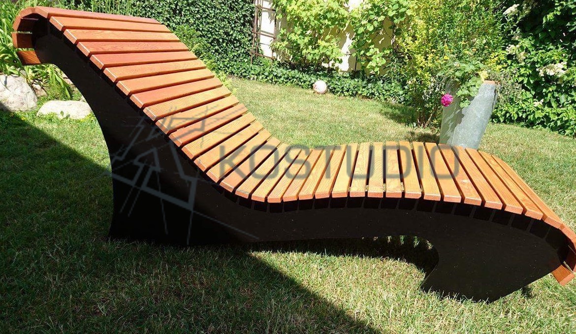 Leżak ogrodowy