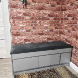 Szafka na buty z siedziskiem