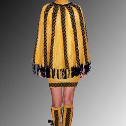 Suknia Gold Wiwing roboty ręcznej z miękkiej fantazyjnej ciepłej wełny
Włóczka: Angora Gold
Skład włoczki: 70% wełna Angora, 20% Akryl
Wymiary wyrobu: Wykonam na zamówienie