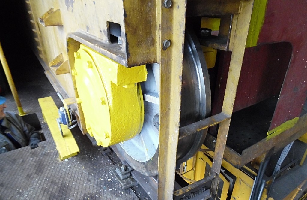 Modernizacja mechanizmu jazdy suwnicy.