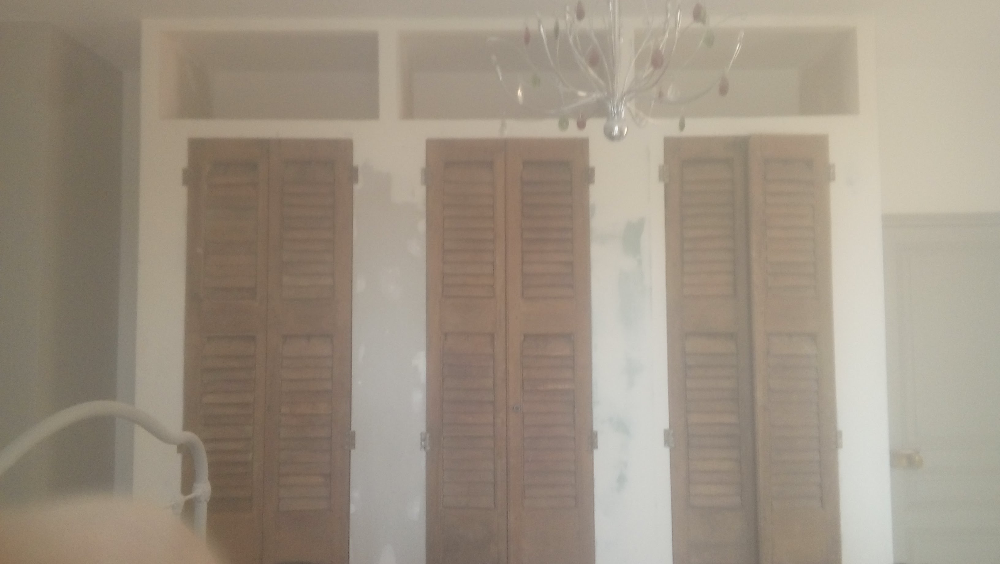 Szafa(garderoba) zbudowana z Płyt G/K