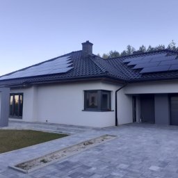 Instalacja 9,36 kW Longi 360 FB oraz falowniku GoodWe.