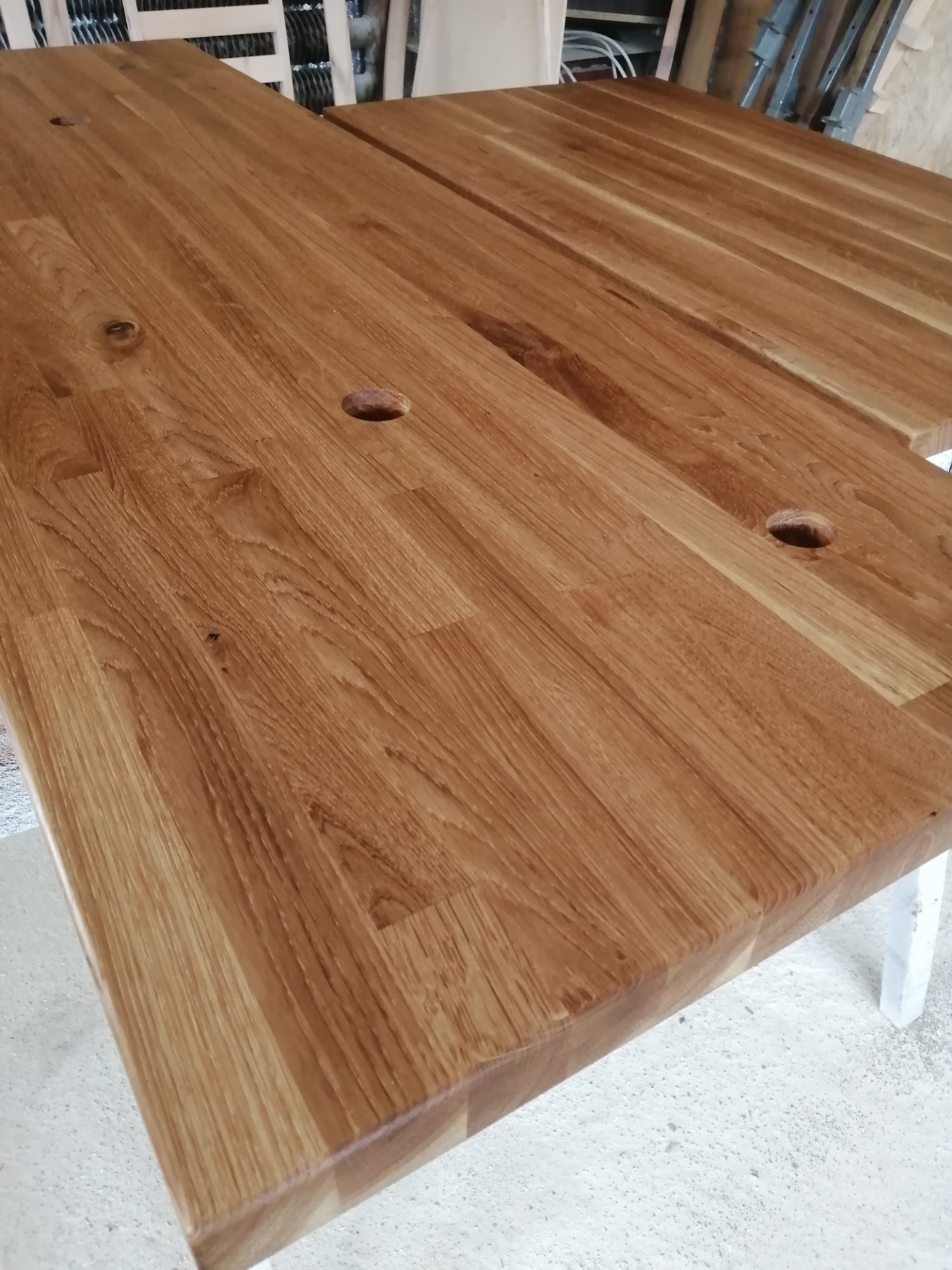 Blaty dębowe olejowane