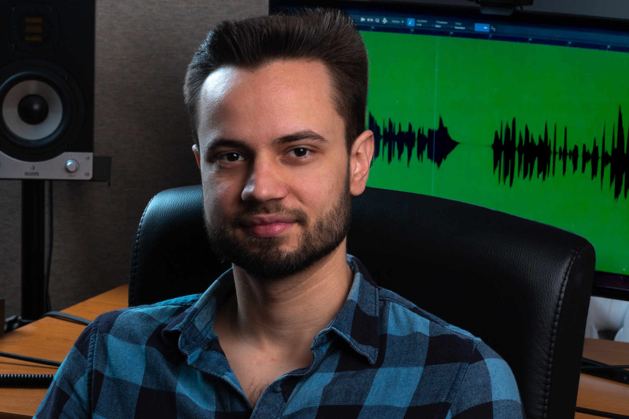 Założyciel studia, a zarazem główny realizator, producent muzyczny i multiinstrumentalista - Hubert Torzewski