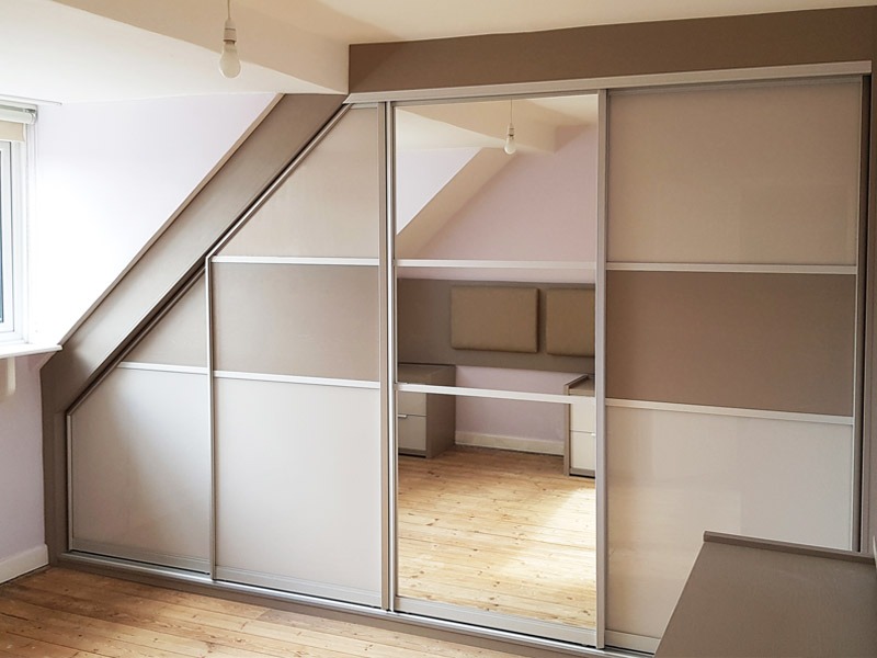 mebleWRO - szafa przesuwna skosy