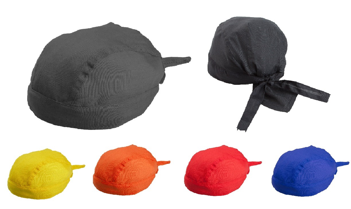 Chustka na głowę. Materiał: 35% bawełna, 65% poliester.