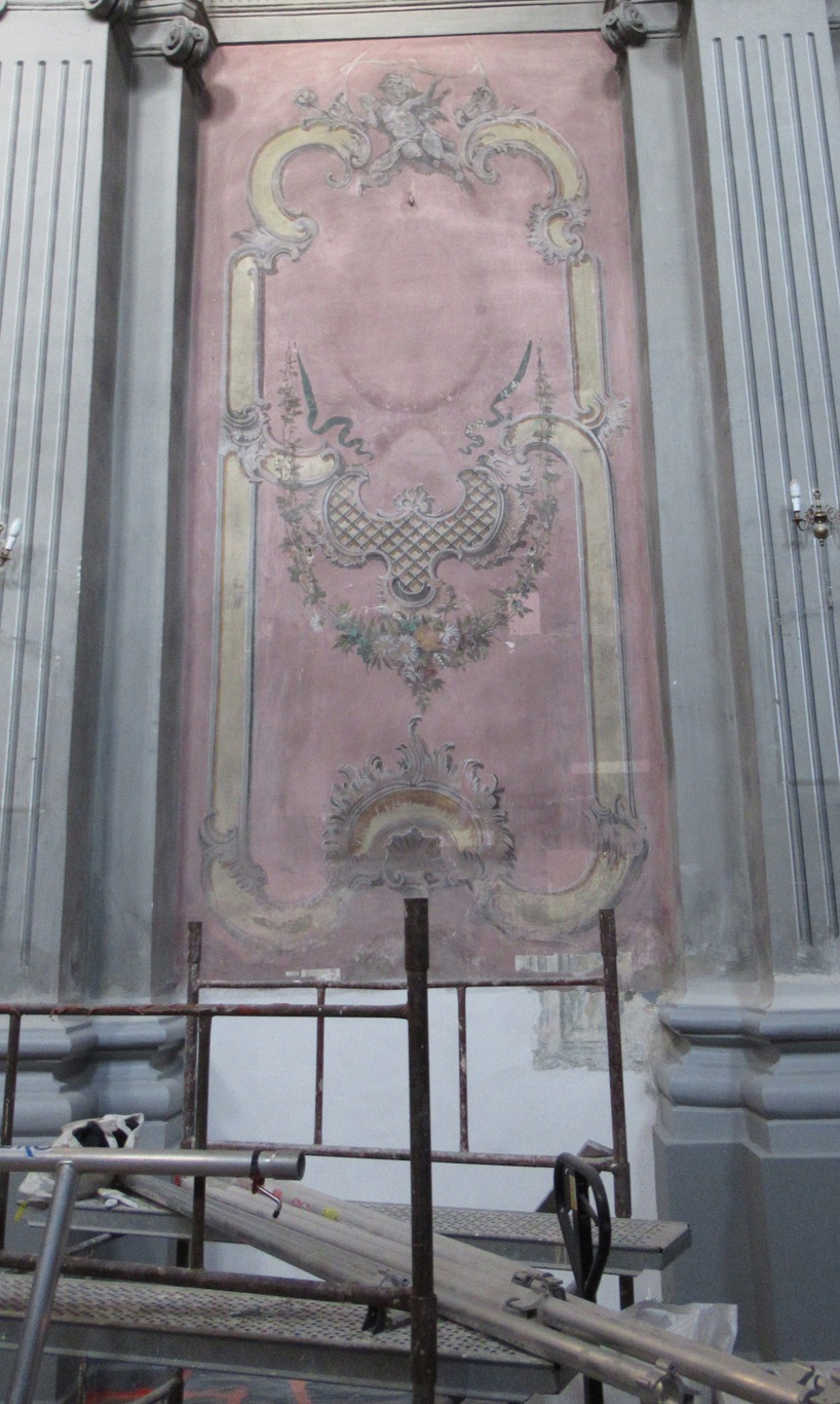 Kościół pw. Św. Piotra Apostoła - Lublin - konserwacja polichromii ściennej XIX w.