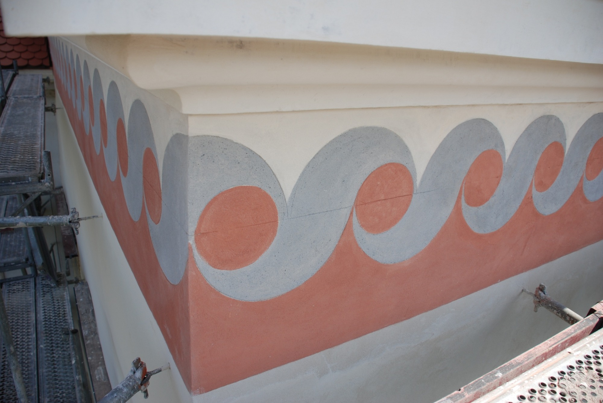 Zamek w Pieskowej Skale - rekonstrukcja i konserwacja polichromii XVIII w. i XVI w. dla AC Konserwacja Zabytków