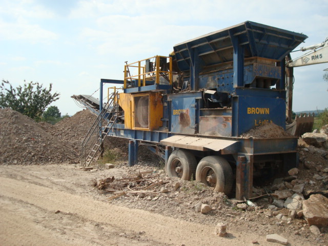 Kruszarka Szczękowa,Przesiewacz Powerscreen