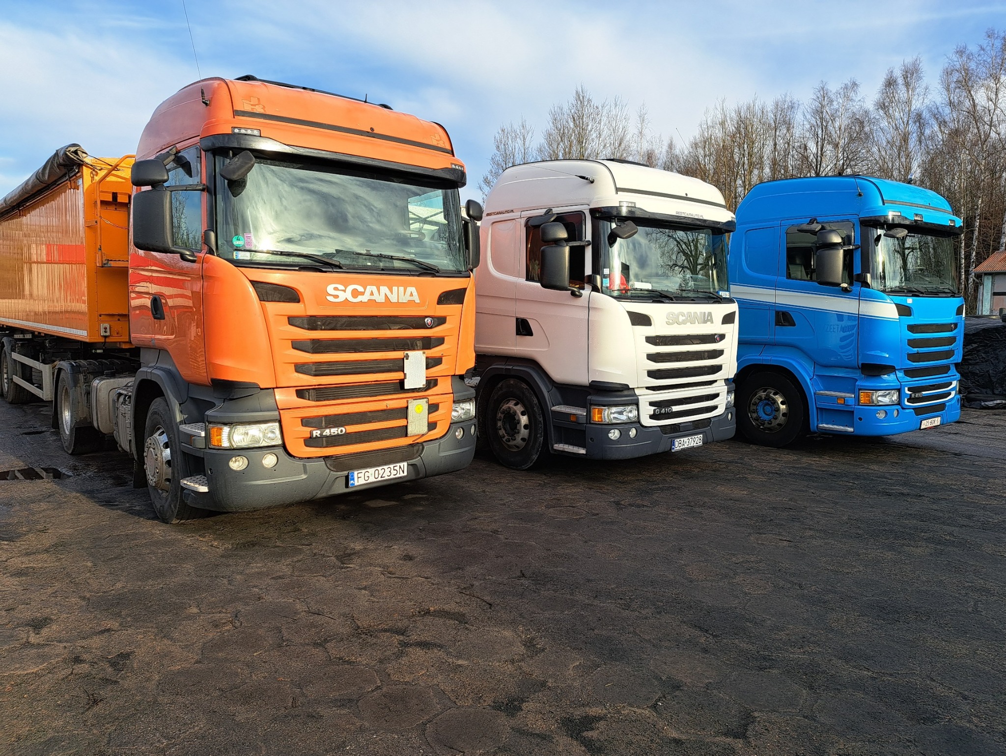 Posiadamy w ofercie również transport ciężarowy