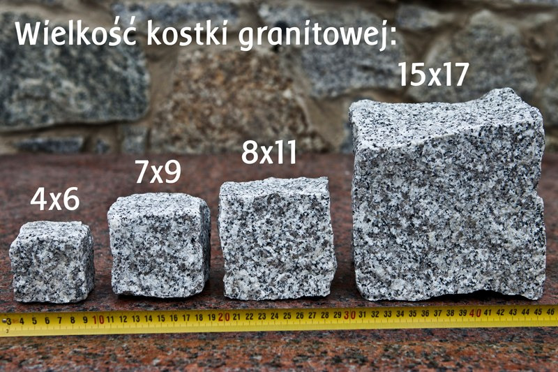 Kostka granitowa
