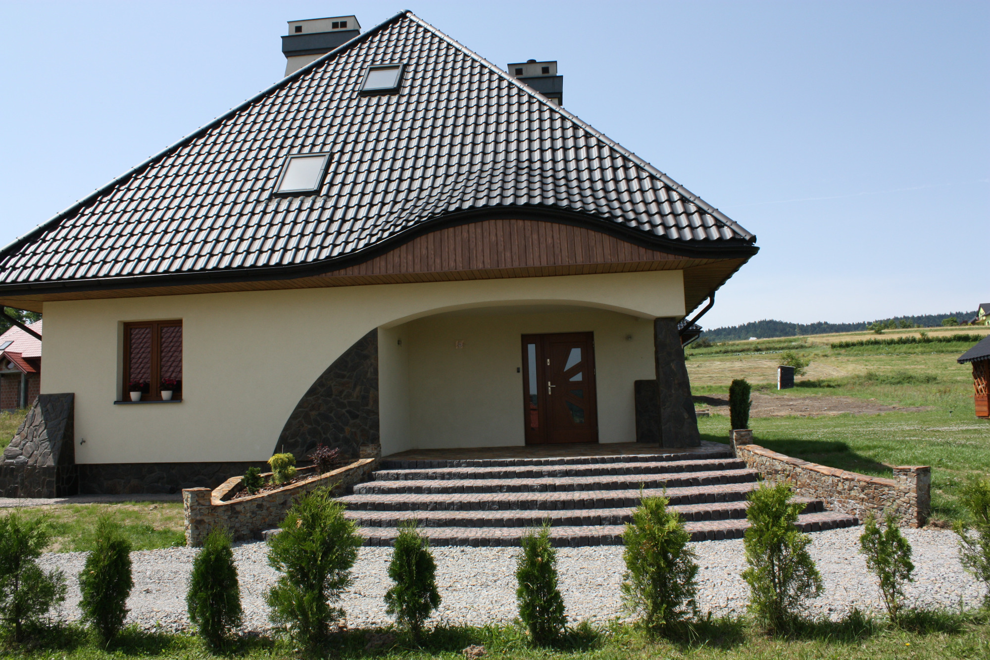 Projekt i wykonanie schodów.