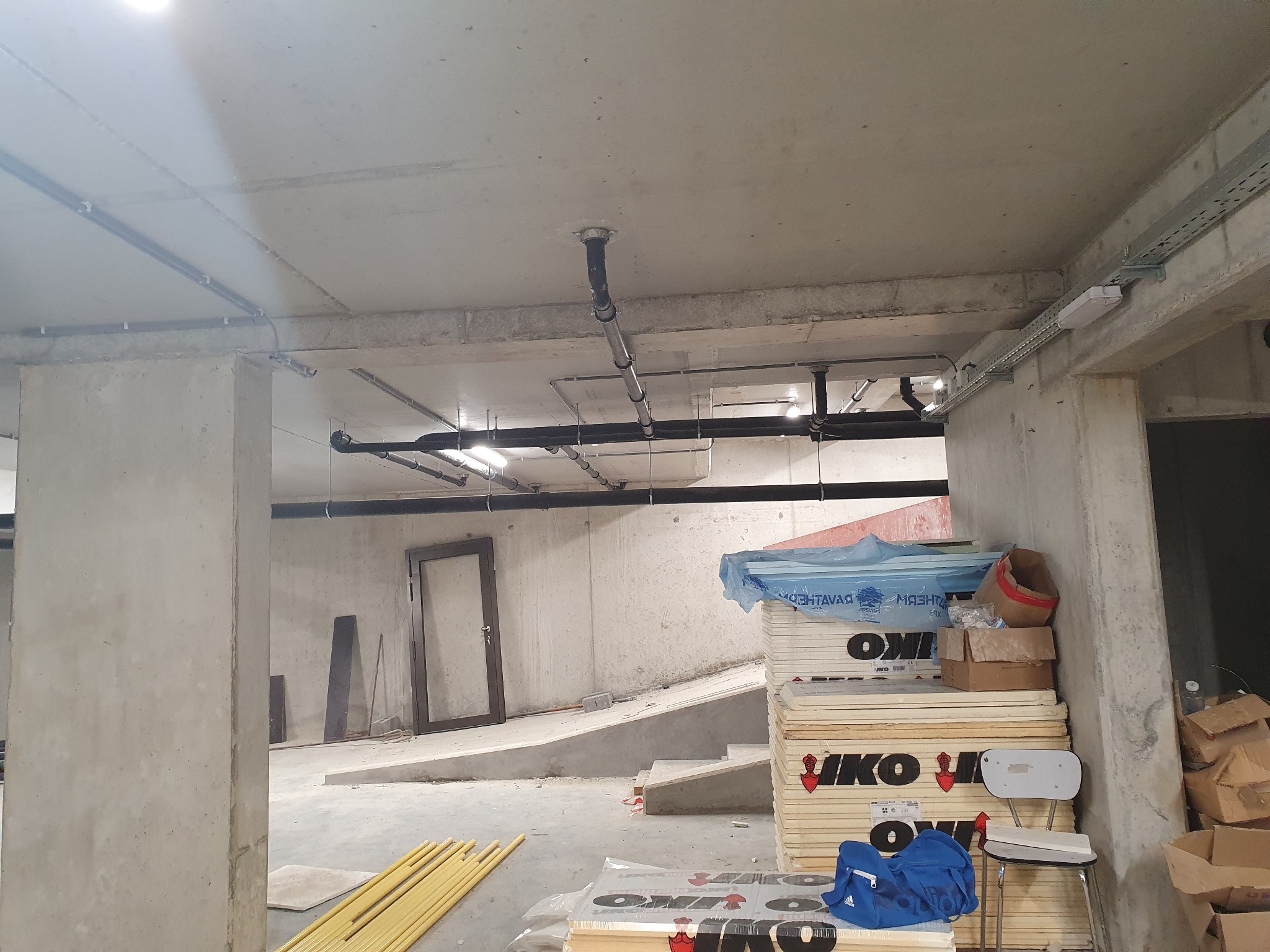 Kanalizacja wykonana w systemie PE.