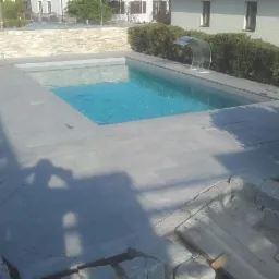 Basen 3m x 6m-kamienie naturalne. (Realizacja Austria)