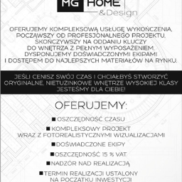 MG Home&Design - Najlepsze Projektowanie Wnętrz Olkusz