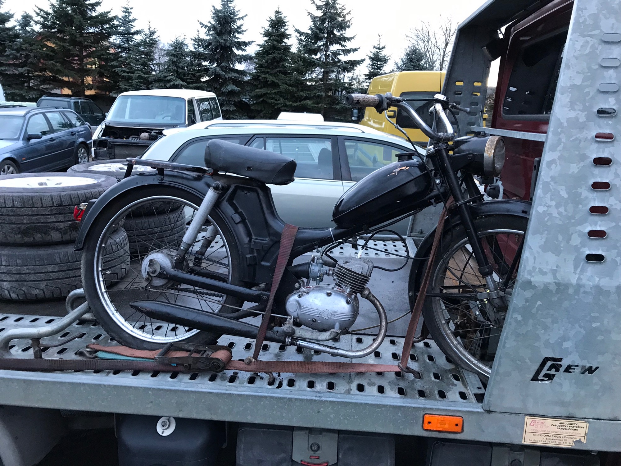 Romet typ 100 tak przyjechał do nas