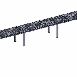 Konstrukcje stalowe - kładka