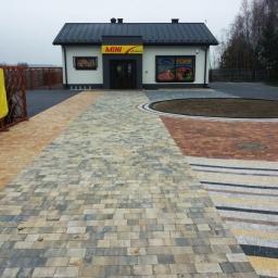 Układanie kostki brukowej Lgota Wielka 2