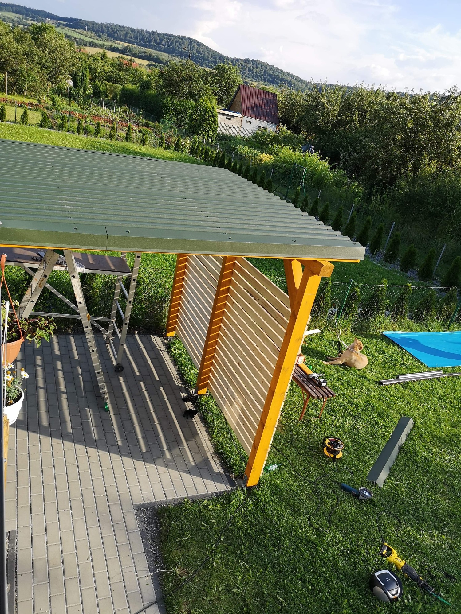 Brukarstwo -wiaty drewniane-zadaszenia