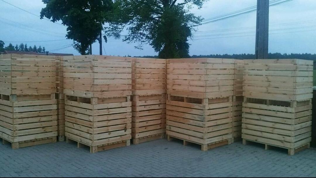 Produkujemy i montujemy u klienta - skrzyniopalety