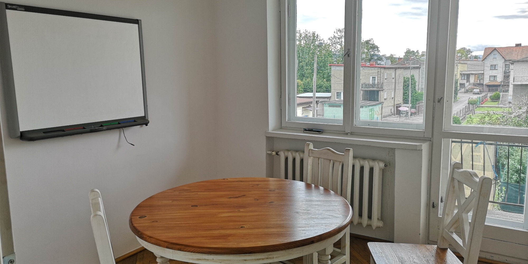 Centrum Edukacji i Turystyki EWART, sala w siedzibie w Wadowicach.