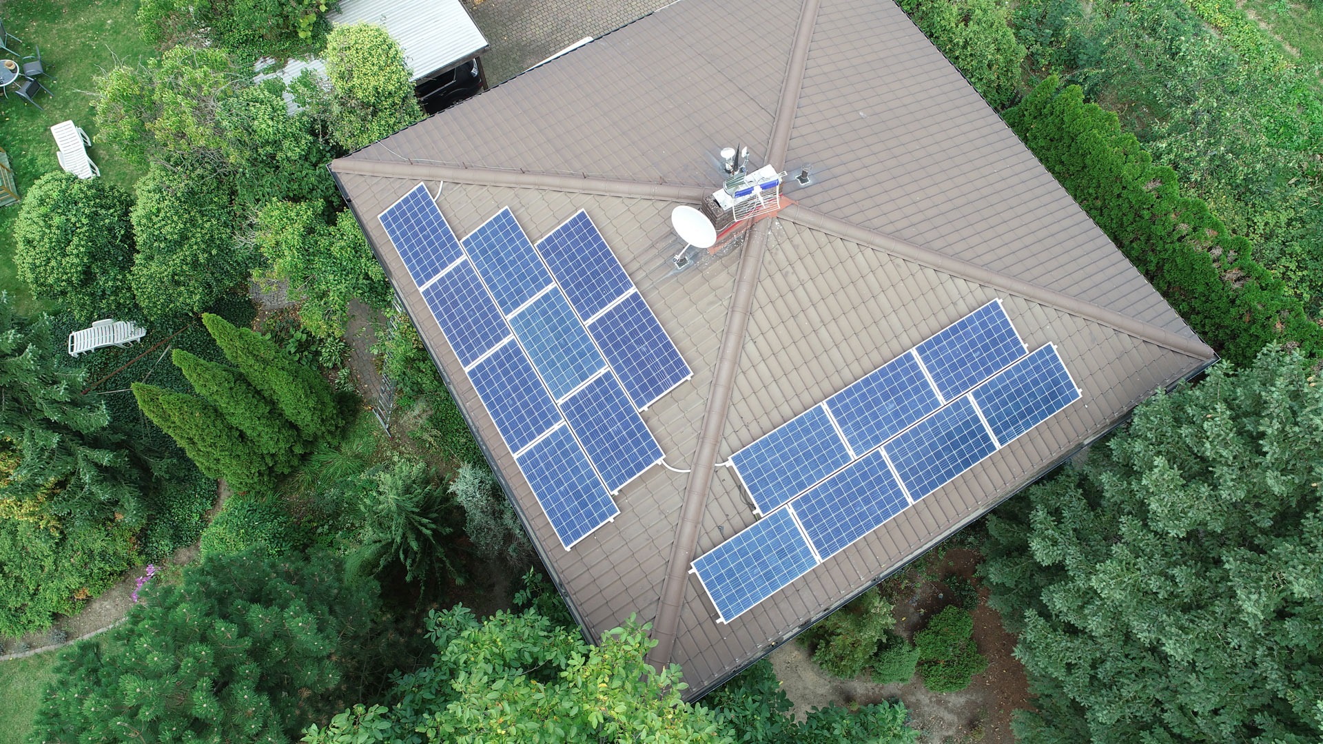 Fotowoltaika w Suchym Lesie k. Poznania.