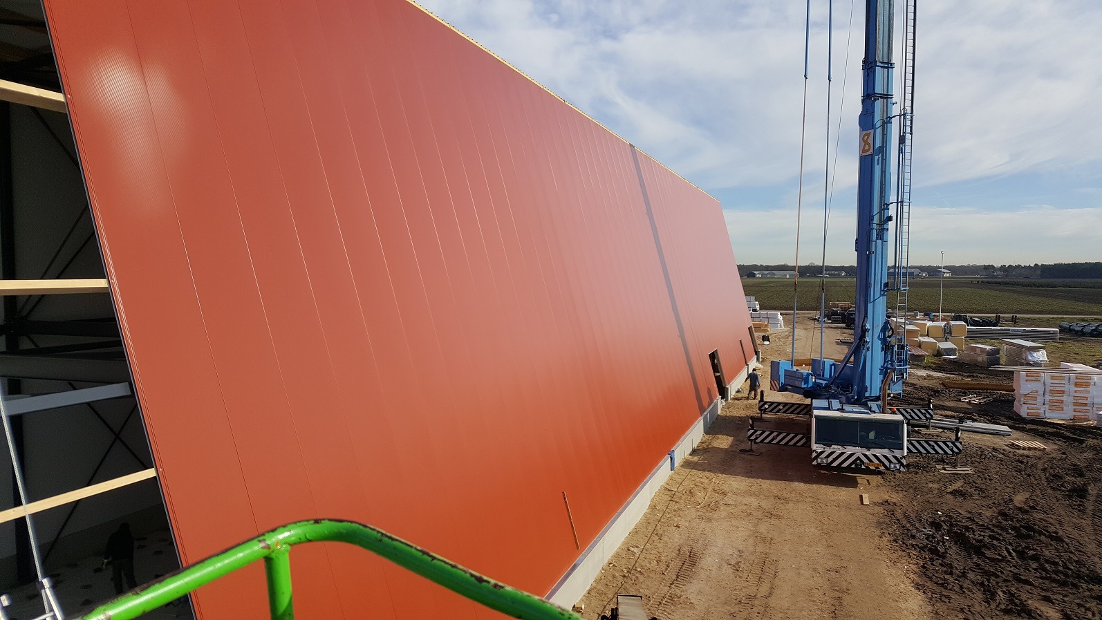 Budowa w Grubbenvorst (NL) zrealizowana wraz z Van Manen Dak en Gevelbeplating