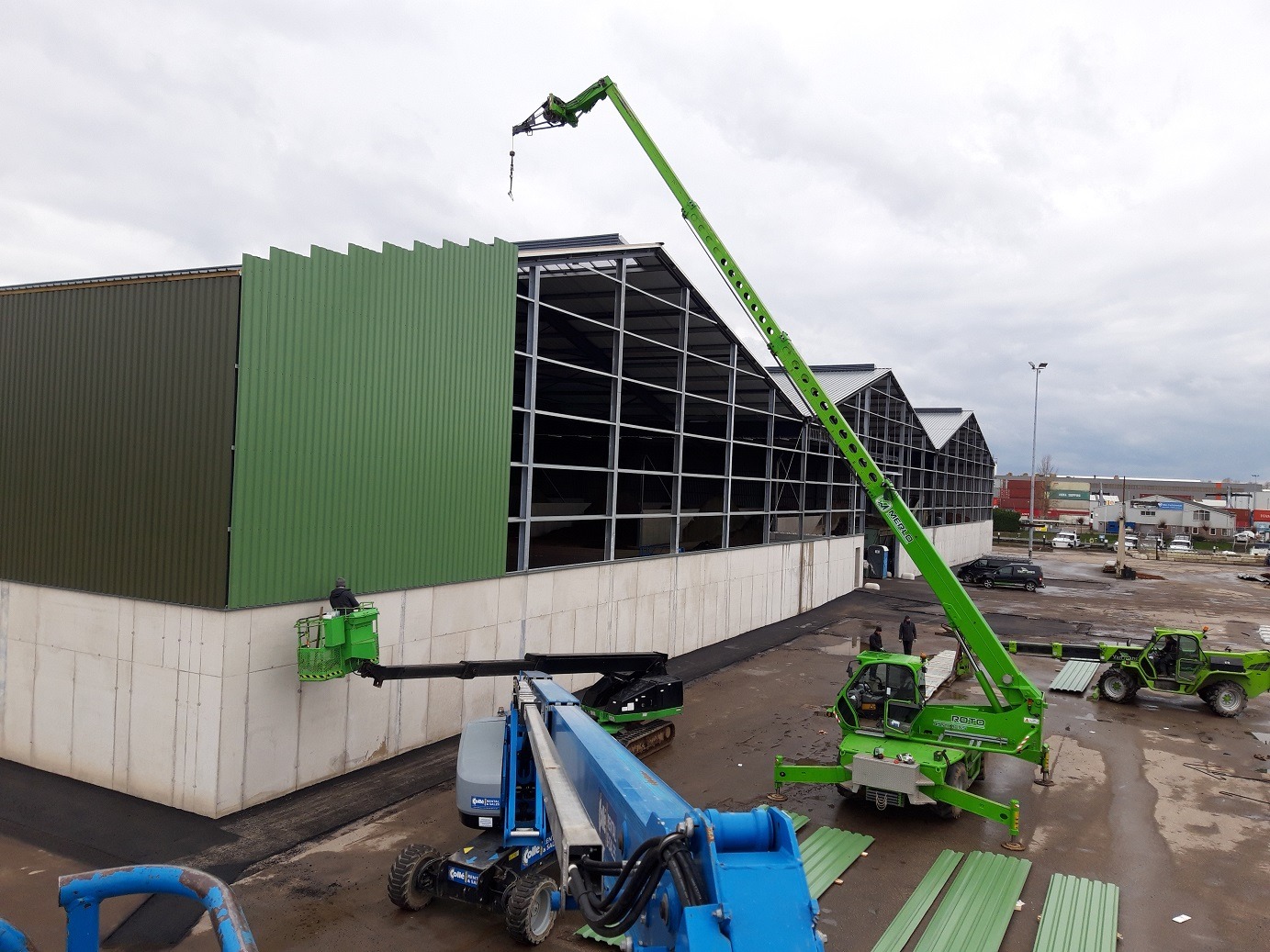 Budowa w Cuijk dla Firmy Legro