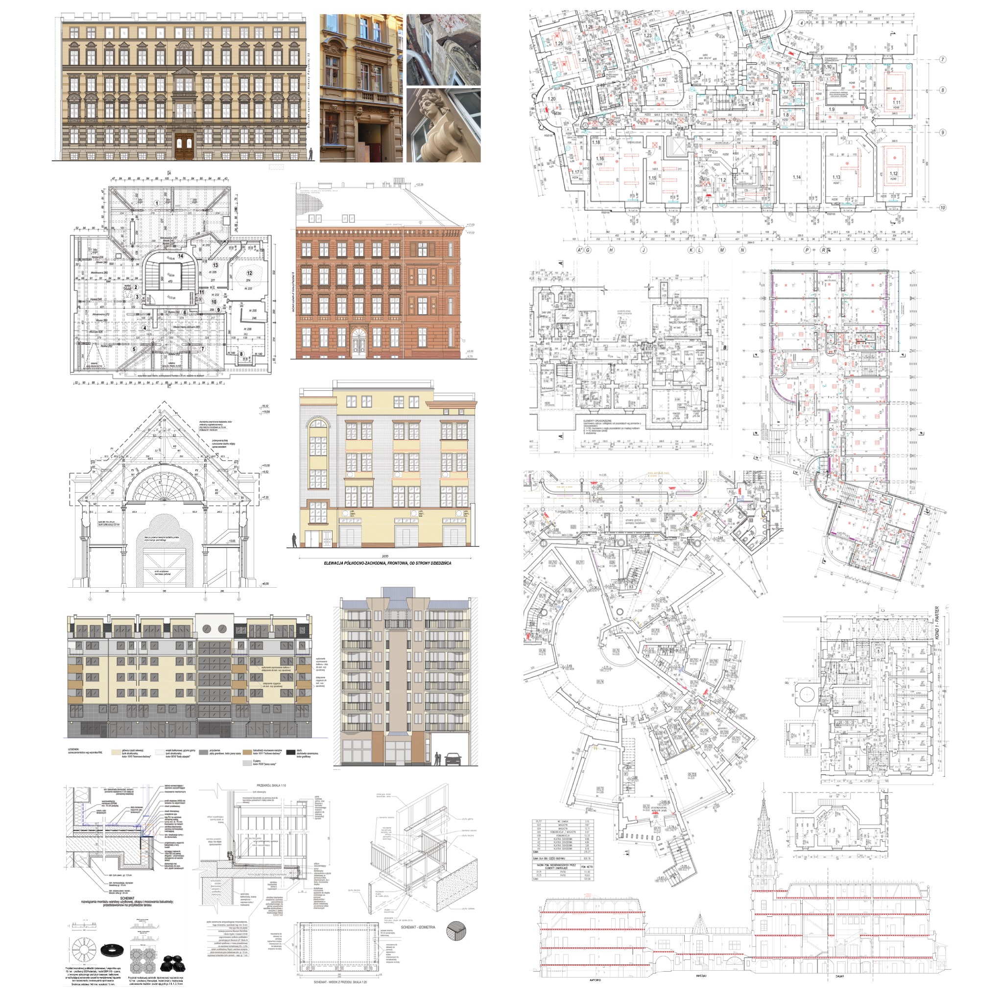 Remonty, inwentaryzacje