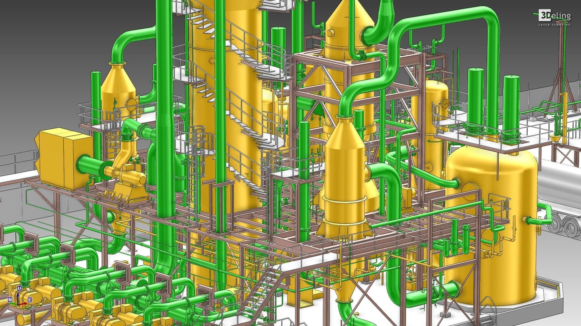 Model instalacji chemicznej