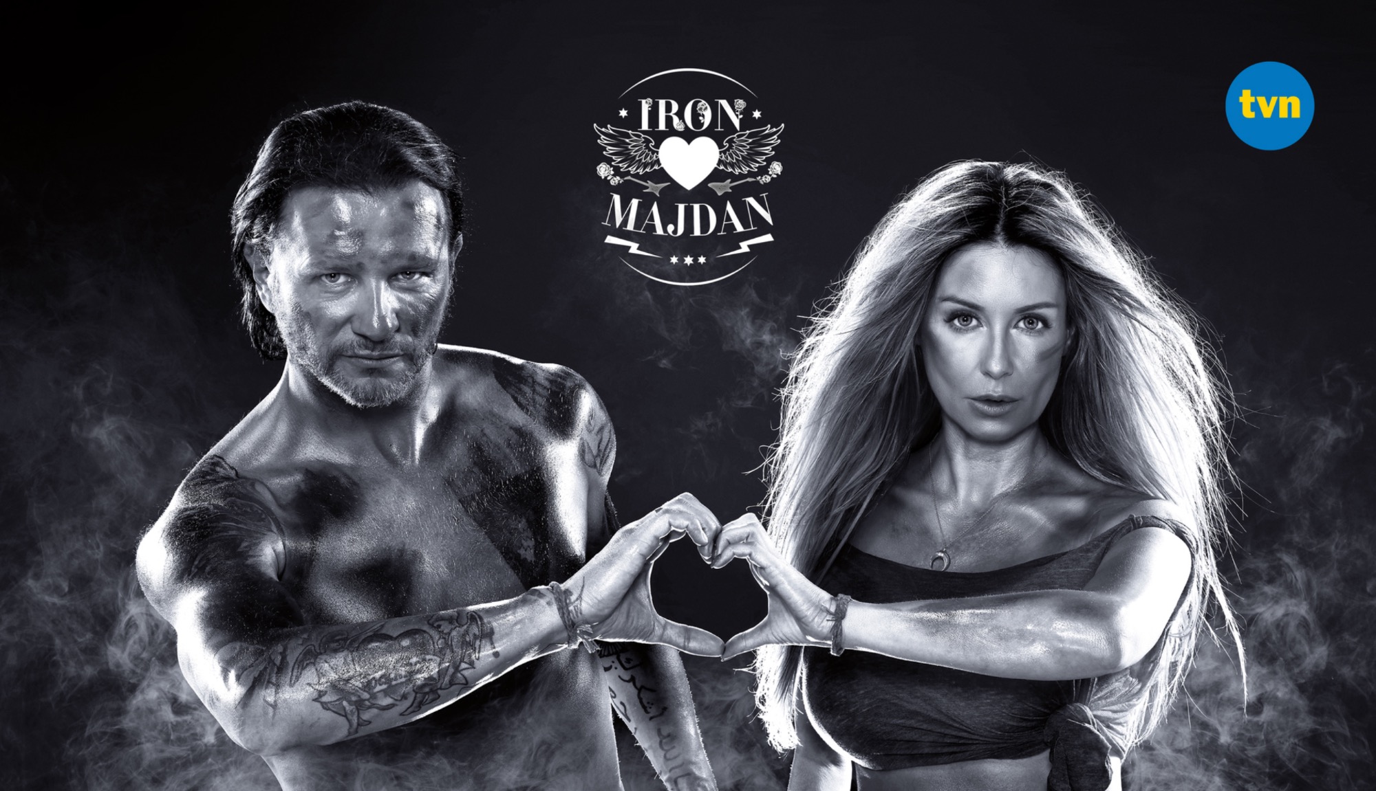 Koncept kreatywny i realizacja kampanii reklamowej dla programu TVN 'Iron Majdan'.