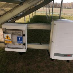 Falownik Solar Edge z optymalizacją w systemie gruntowym w Osowie 