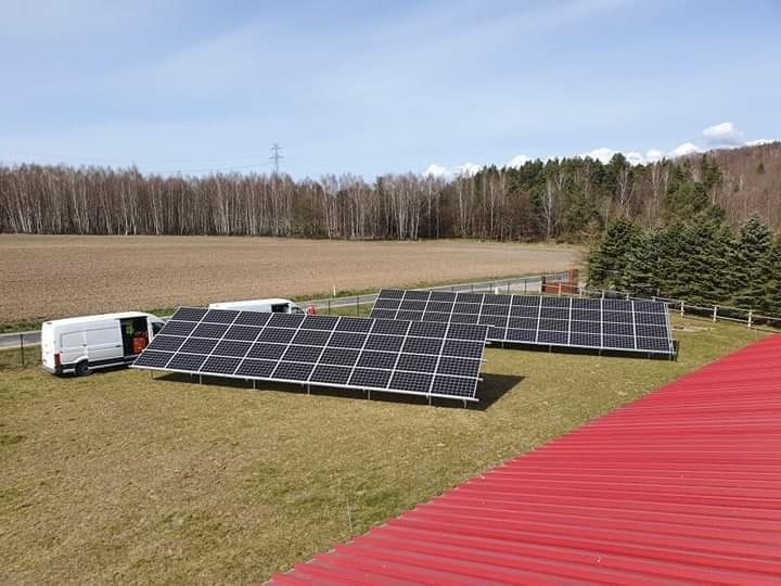 Osowo, gmina Kępice Instalacja zasila gospodarstwo rolne naszego klienta