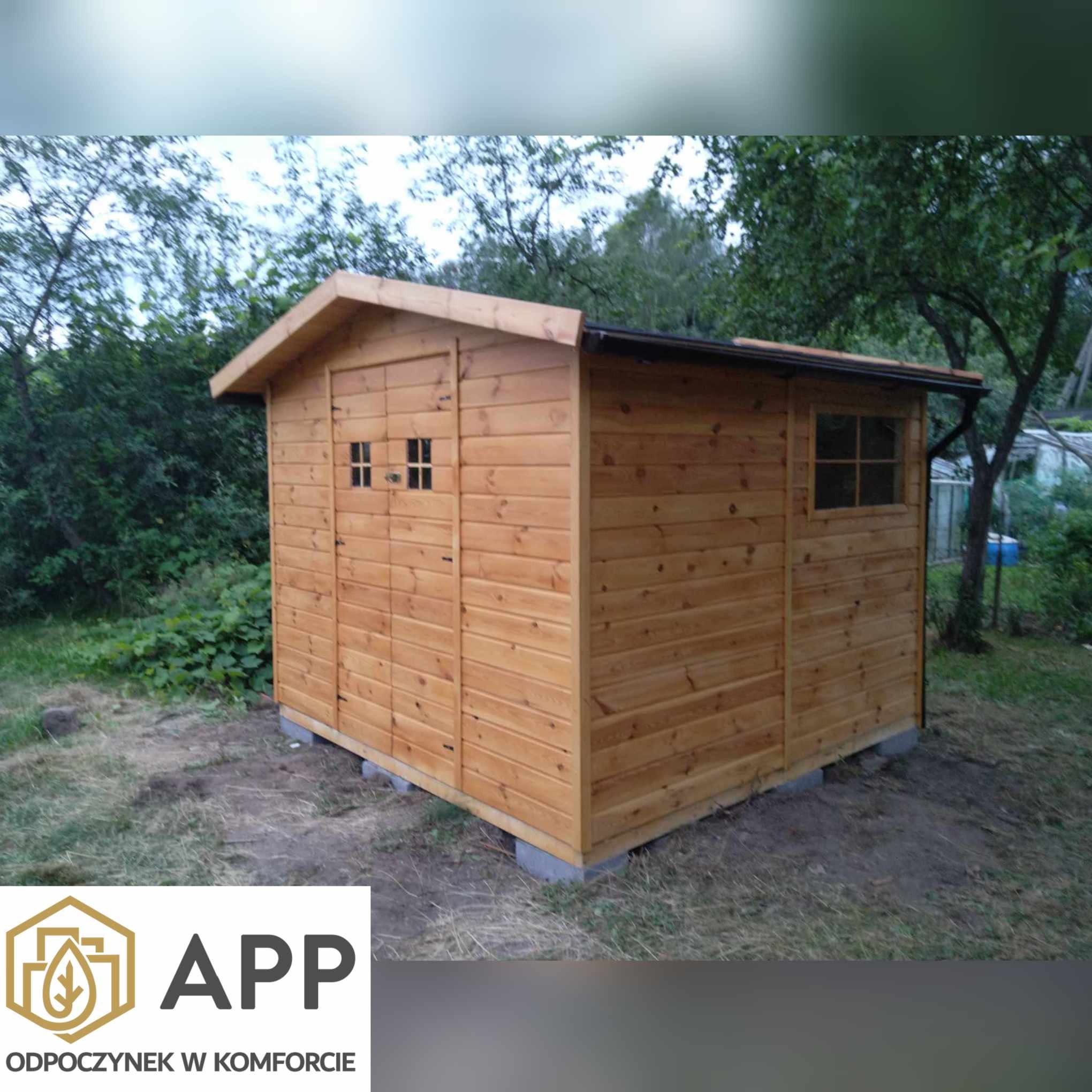 Domek narzędziowy 250x250