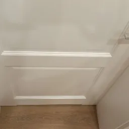 Drzwi bezprzylgowe, lakierowane