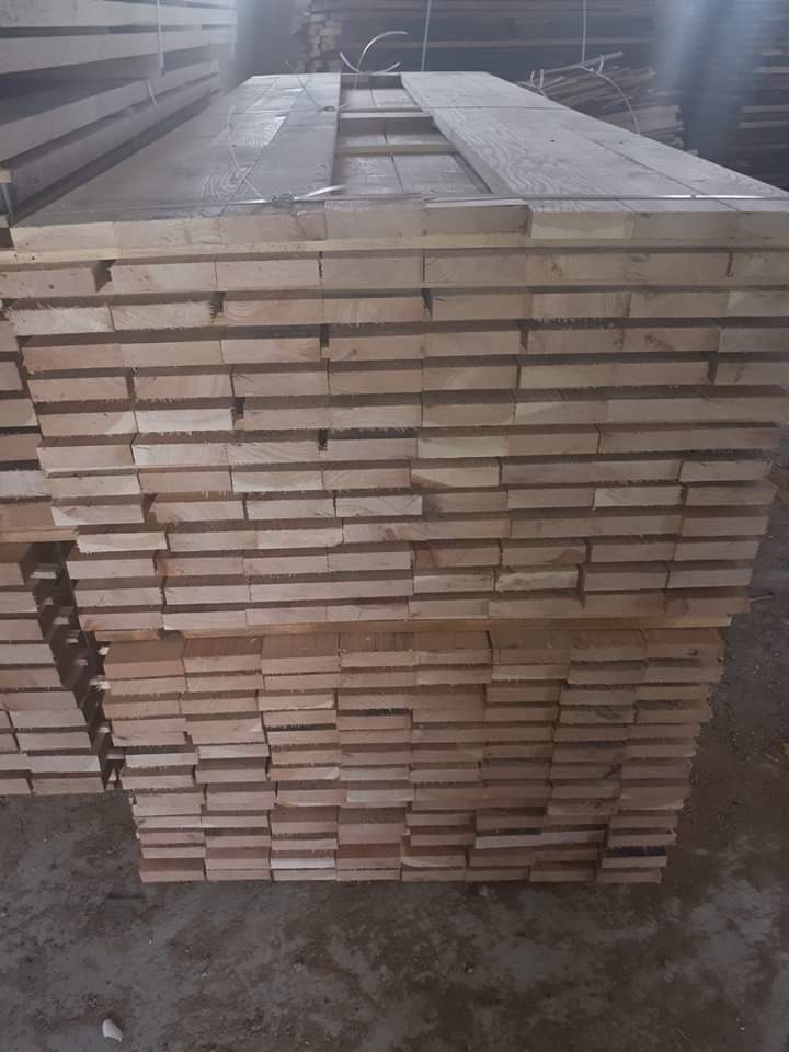 Deska Tarasowa DĘBOWA strugana