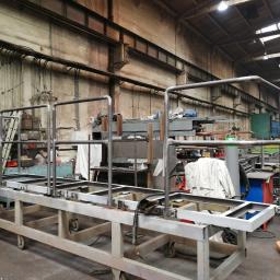 Podest wraz z balustradami