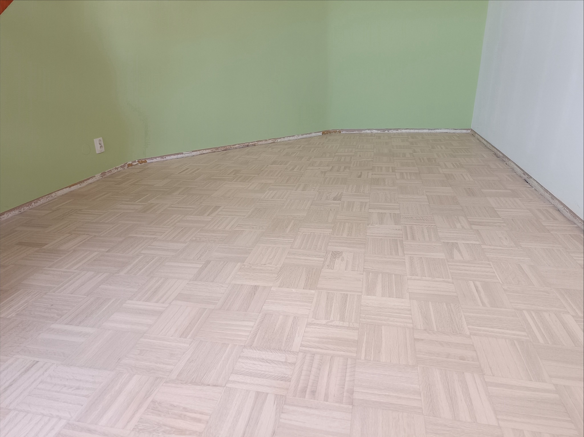 Mozaika dębowa bielona + 2x lakier