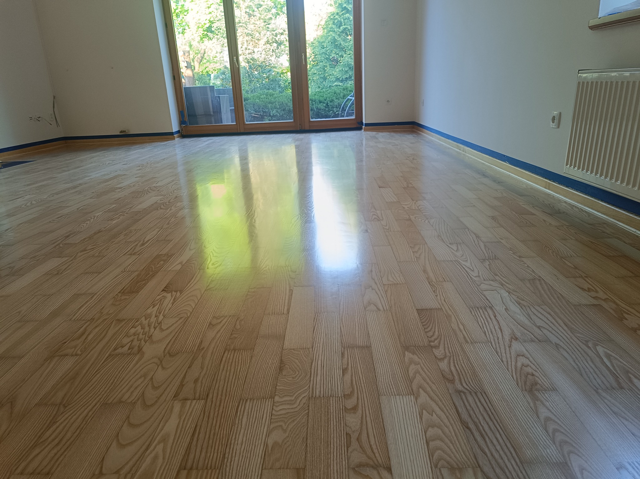 Klepka jesionowa lakier półmat