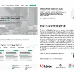 Fragment strony internetowej z nagłówkiem 'Zarządzanie zespołami, projektami, zmianami - każde z tych pojęć zawiera bardzo ważny wspólny mianownik: ludzi.' oraz sekcją 'Wybierz interesujący Cię...