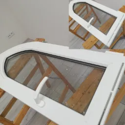 Montaż nawiewników w oknach nietypowych pvc