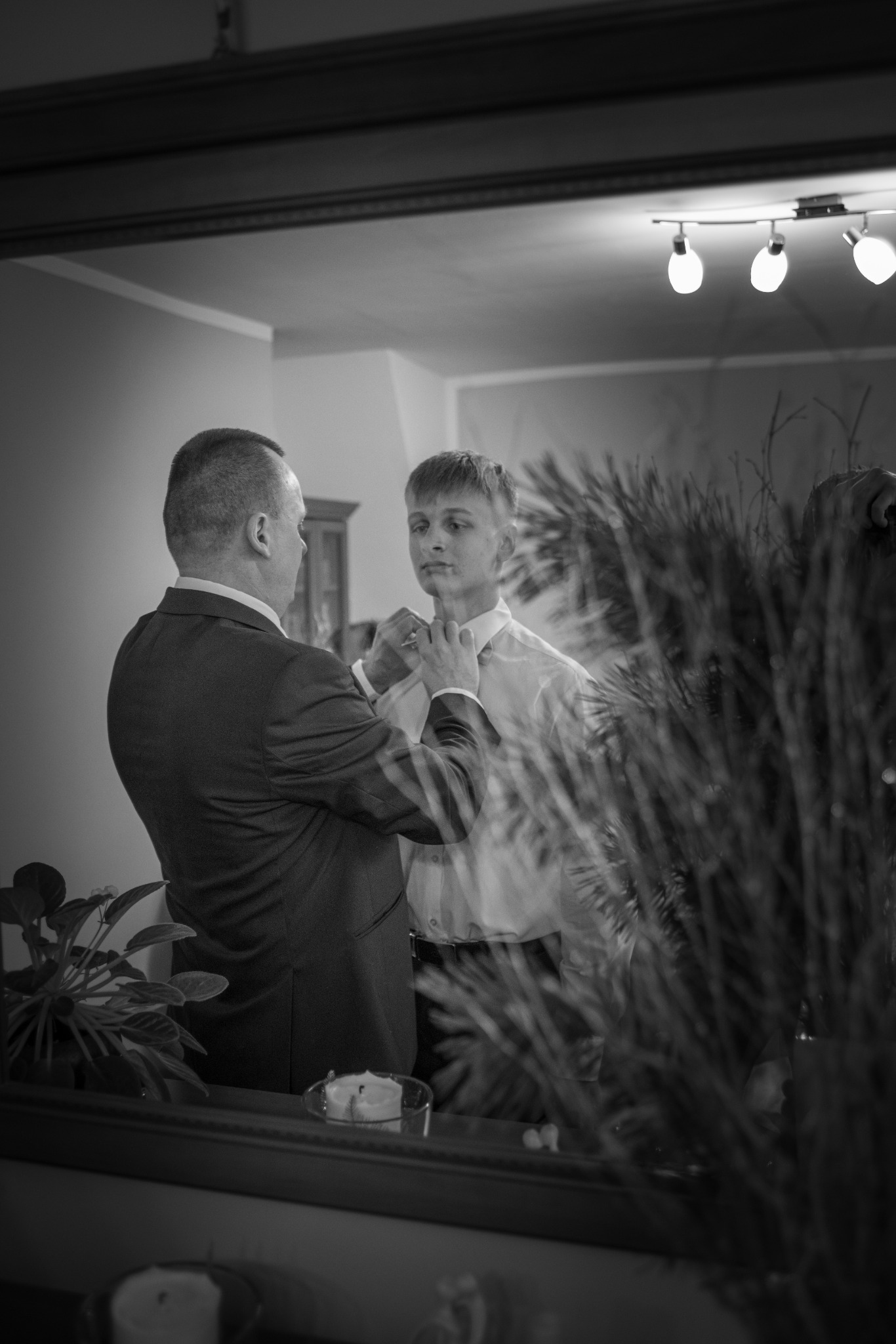 Przygotowania do ślubu Pana młodego