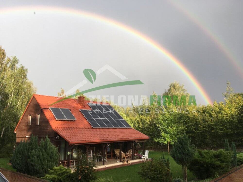 Instalacja wykonana przez Zieloną Firmę 4,5 kw