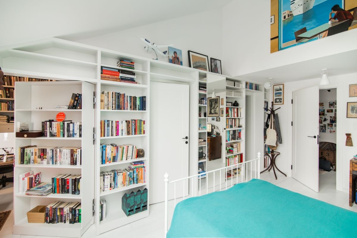 Regał Na Książki, Półki Na Książki, Lustro W Sypialni, Ukryte Drzwi, Drzwi Nowoczesne